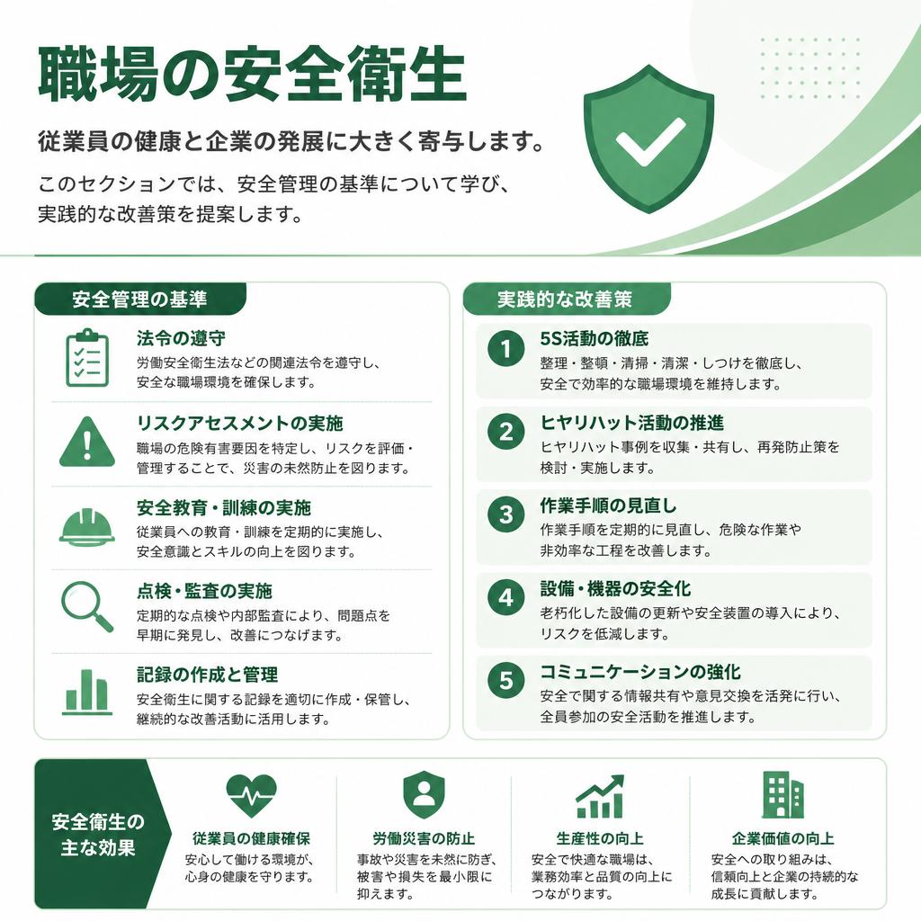 職場の安全衛生を考える