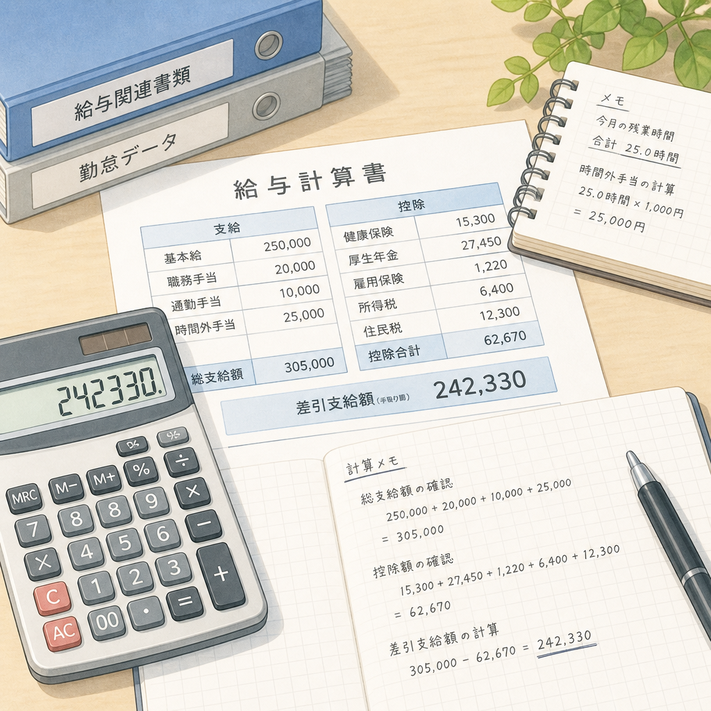 給与計算の基礎知識